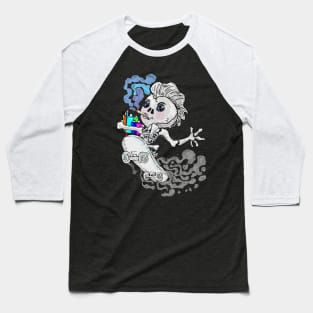 Skull Action Baseball T-Shirt